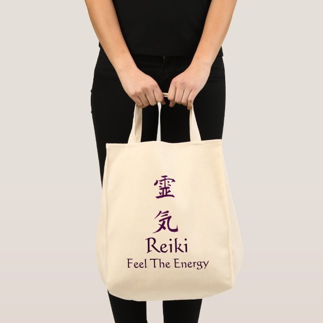 Reiki Feel The Energy Tote Bag (Front (Product))