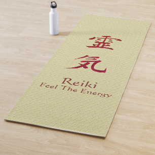 Reiki Feel The Energy Yoga Mat