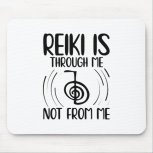 Reiki Gift Idea Reiki Master Yoga Meditating Mouse Mat