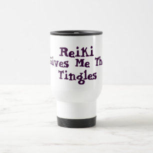 Reiki Gives Me Tingles Travel Mug