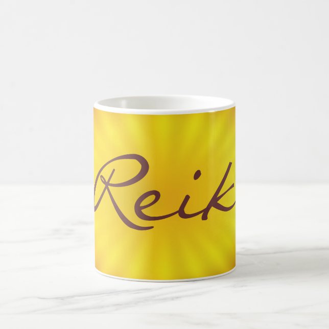 REIKI / GOLD, REIKI / GOLD, Reiki Coffee Mug (Center)