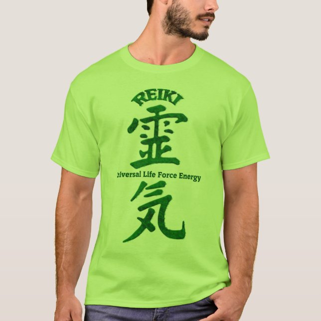 Reiki Green T-Shirt (Front)
