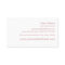 Reiki Hand Business Card