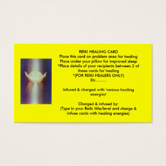 Reiki Healing Card