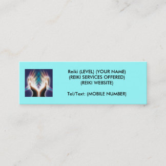 Reiki/Healing Mini Business Card