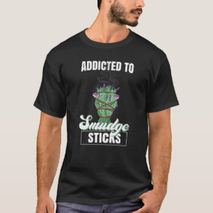 Reiki Healing Namaste Yoga Clothing - Smudge Stick T-Shirt