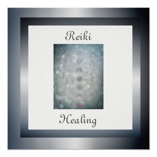 Reiki Healing Poster (Front)