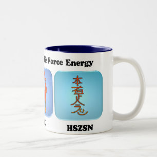 Reiki II Symbols Two-Tone Coffee Mug