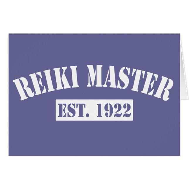 Reiki Master (Front Horizontal)