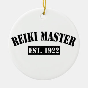 Reiki Master Ceramic Tree Decoration