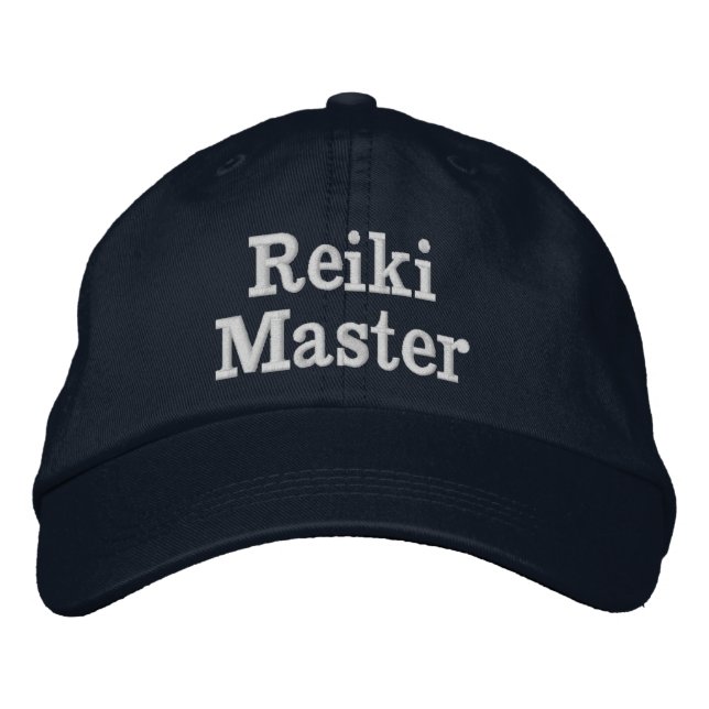 Reiki Master Embroidered Hat (Front)