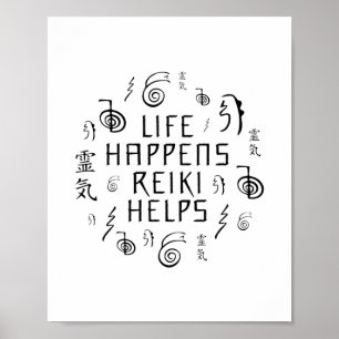 Reiki Master Gift Idea   Spirituality Gifts Poster