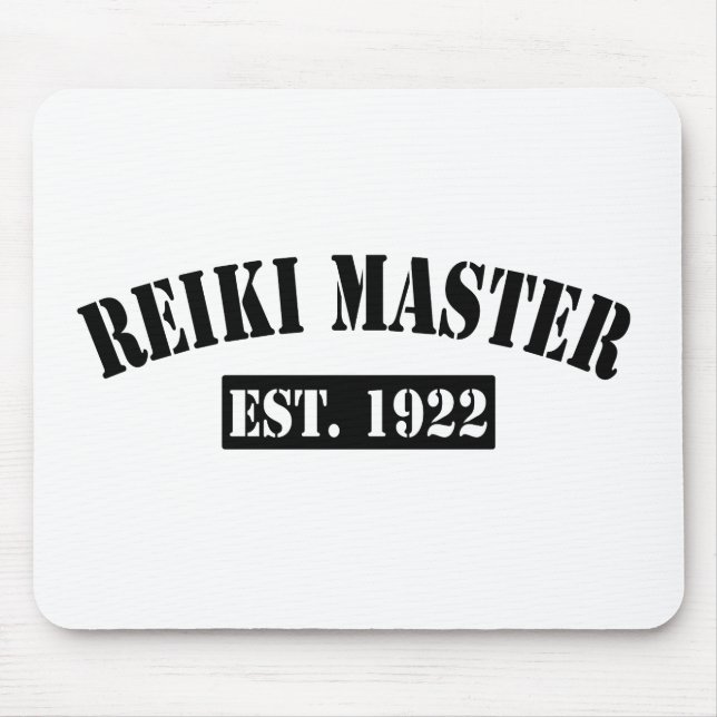 Reiki Master Mouse Mat (Front)