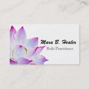 Reiki Master or Practitioner Light Filled Business Business Card