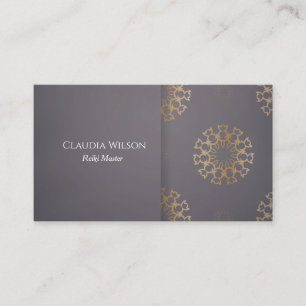 Reiki Master Spiritual Energy Healer Business Card