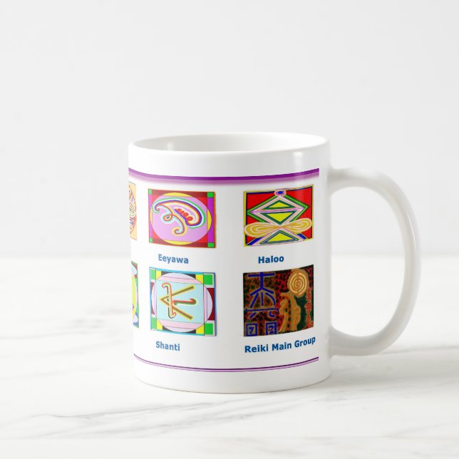 Reiki Master Tools - Symbols n Giveaways Coffee Mug (Right)
