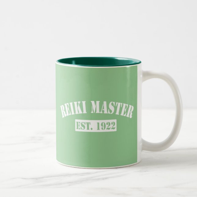 Reiki Master Two-Tone Coffee Mug (Right)