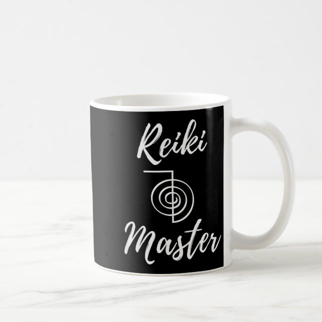 Reiki Master Wellness New Age Chakra Yoga  Coffee Mug (Right)