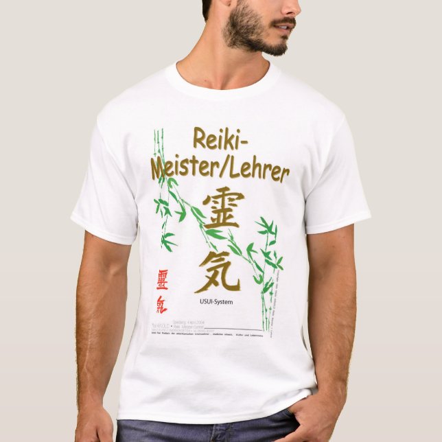 Reiki Meister T-Shirt (Front)
