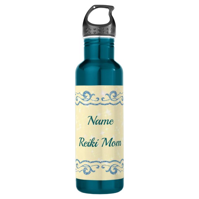 Reiki Mum personalised 710 Ml Water Bottle (Front)