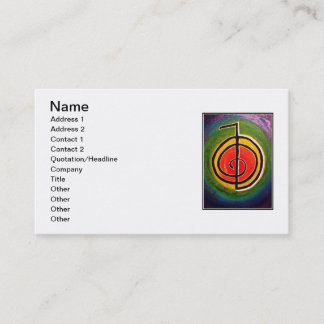 Reiki Power Cho-Ku-Rei Business Cards