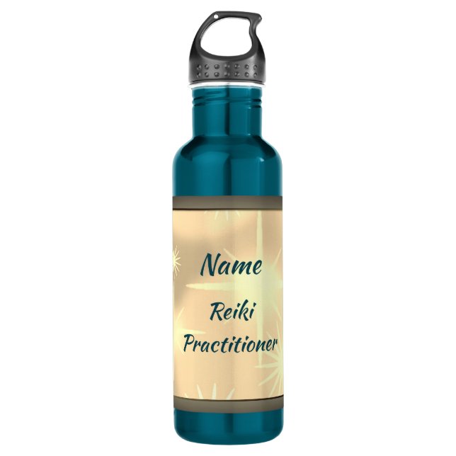 Reiki Practitioner  personalised 710 Ml Water Bottle (Front)
