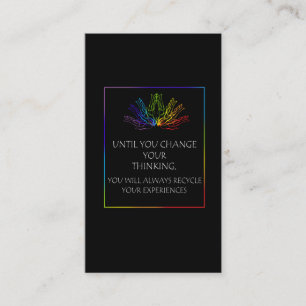 Reiki Practitioner Spiritual Chakra Meditation Business Card
