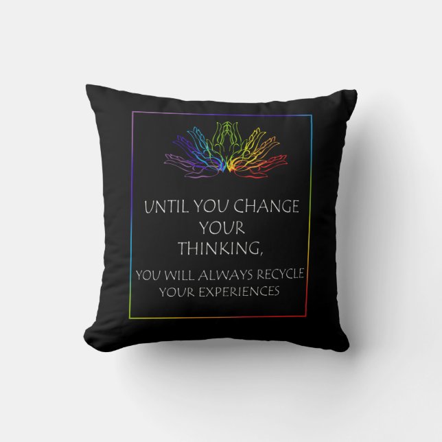 Reiki Practitioner Spiritual Chakra Meditation Cushion (Front)