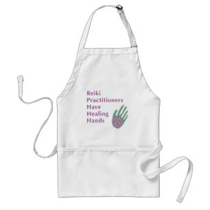 Reiki Practitioners Have Healing Hands Standard Apron