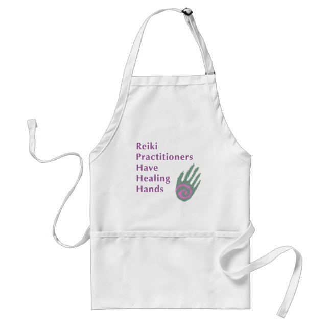 Reiki Practitioners Have Healing Hands Standard Apron (Front)