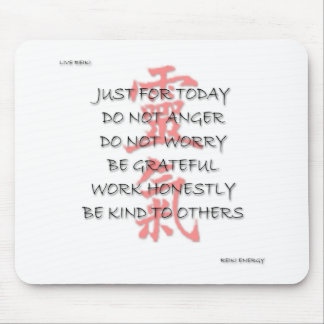 REIKI PRICIPLES IN ENGLISH AT YOUR FINGERTIPS!!! MOUSE MAT