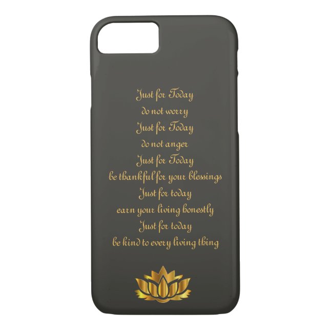 Reiki Principles Case-Mate iPhone Case (Back)