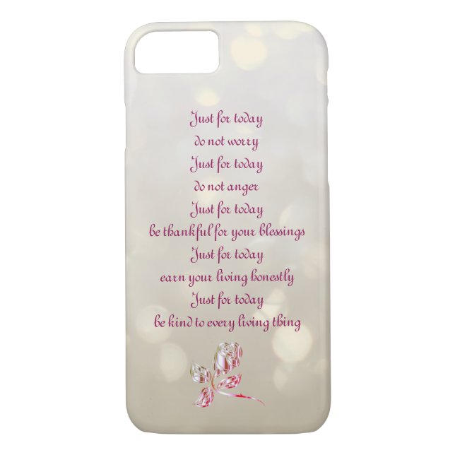 Reiki Principles Case-Mate iPhone Case (Back)