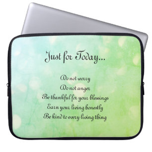 Reiki Principles Laptop Sleeve