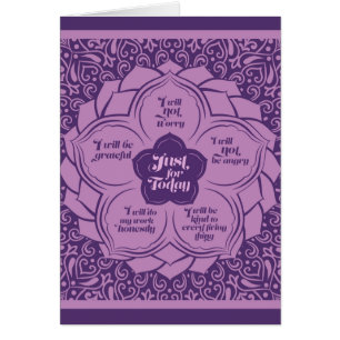 Reiki Principles - Reiki Precepts in Lotus