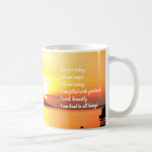 Reiki Principles Sunrise Mug