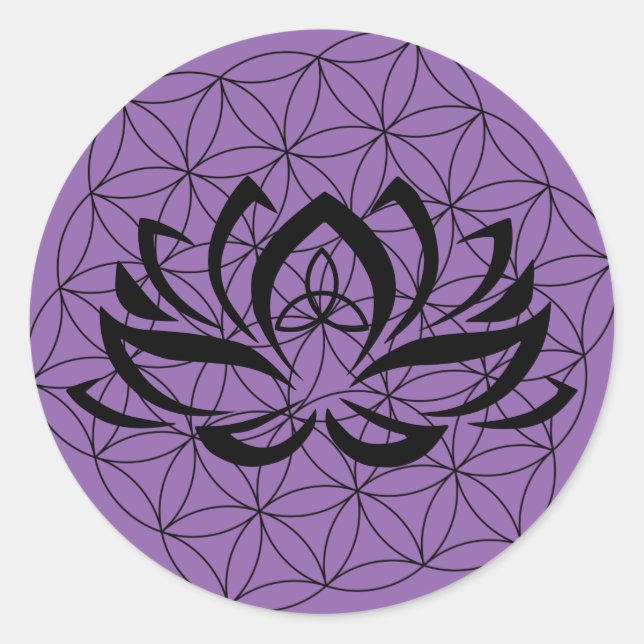 Reiki PureLoveEvolution round sticker (Front)