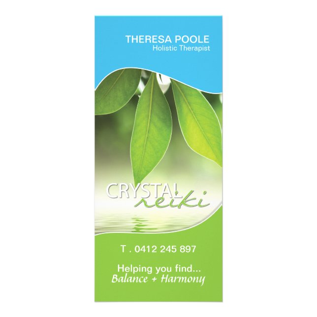 Reiki Rack Card (Front)