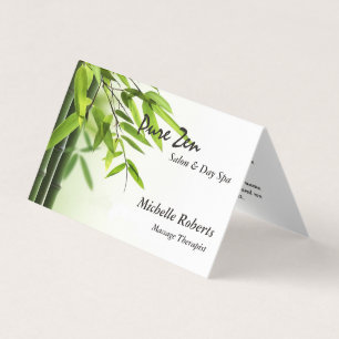 Reiki Spa Yoga W/Appointment & Referral Business Card