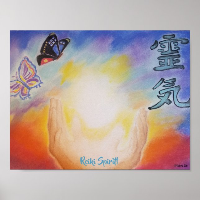 Reiki Spirit 11x8.5 Poster (Front)