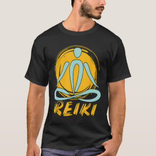 Reiki Spiritual Healer Loves Meditation Energy Hea T-Shirt