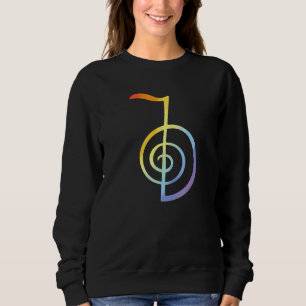 Reiki Symbol Cho Ku Rei Reiki Healing Theta Heal Sweatshirt