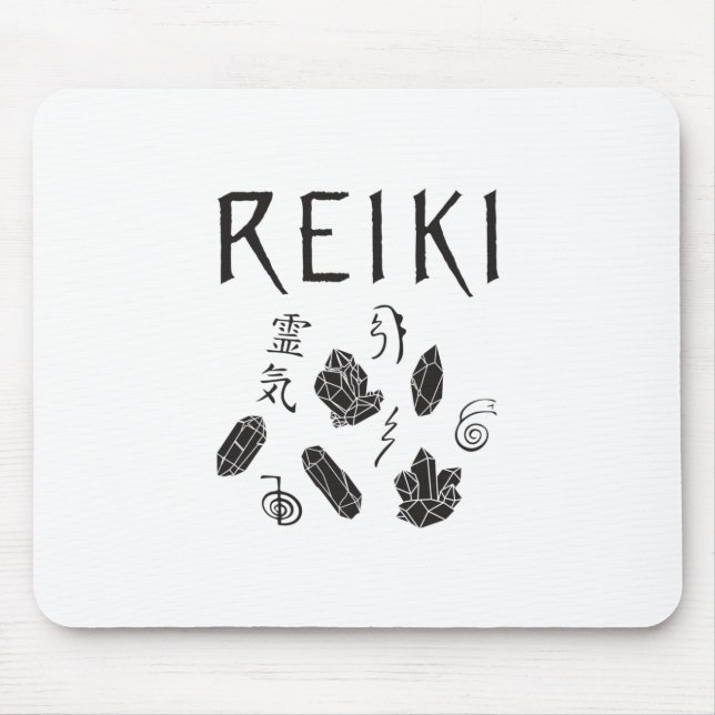 Reiki Symbols | Esoteric Awareness Gift Ideas Mouse Mat (Front)