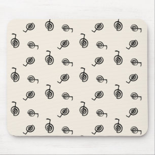 Reiki Symbols Pattern - Reiki Healing Mouse Pad
