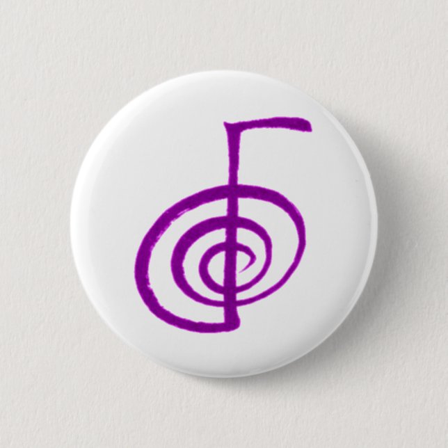 Reiki Things 6 Cm Round Badge (Front)
