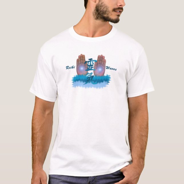 Reiki Waves T-Shirt (Front)