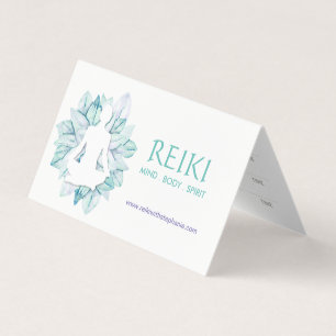 Reiki/Yoga appointment cards