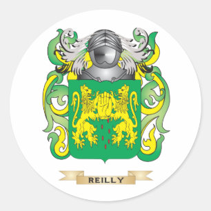 Reilly Coat of Arms (Family Crest) Classic Round Sticker