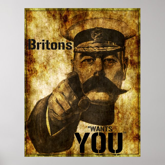Reimagined Lord Kitchener Wants You Poster (Front)