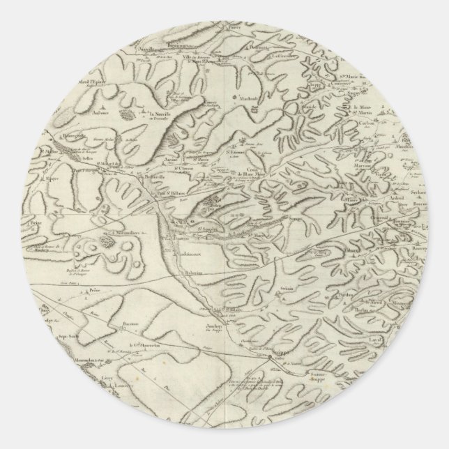 Reims Classic Round Sticker (Front)